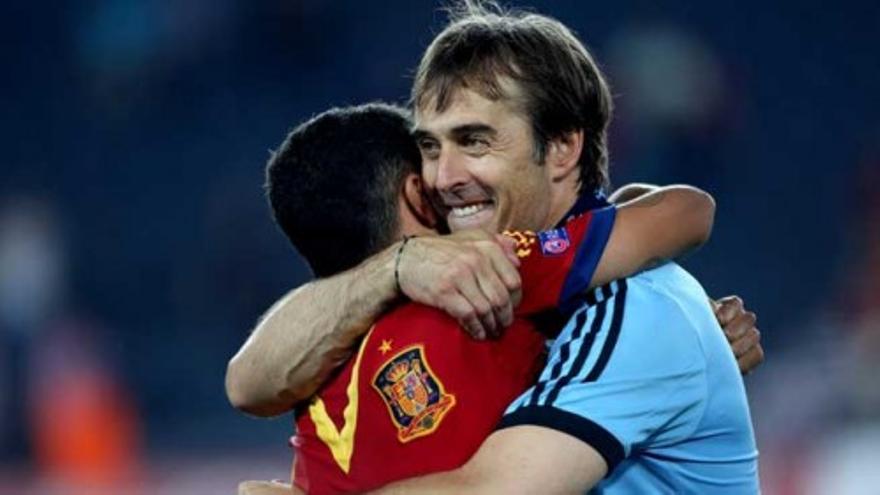 Lopetegui: "Estoy muy orgulloso de estos chicos"