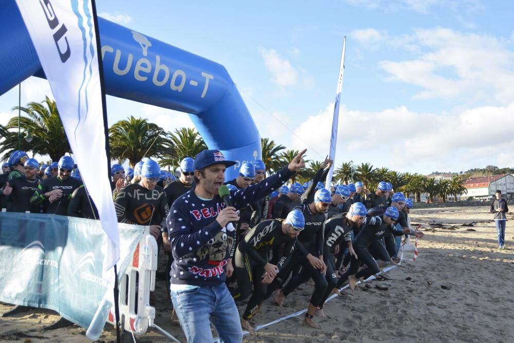 Travesía de los Inocentes en la playa de Santa Cristina