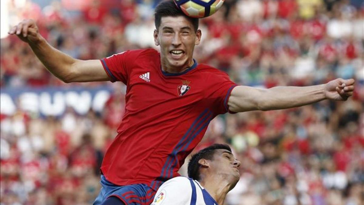 David García Zubiría, defensa del Osasuna