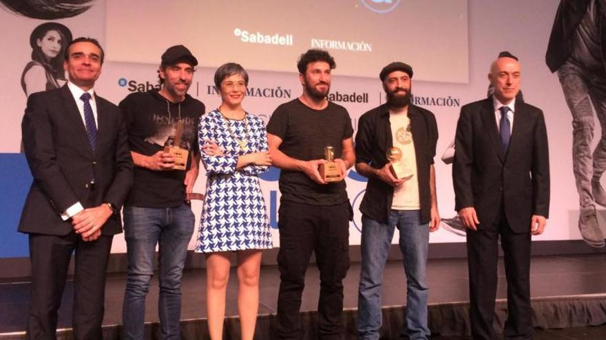 DaGuten, The Wrong y Oyun, ganadores de la II edición de los premios Sois Cultura