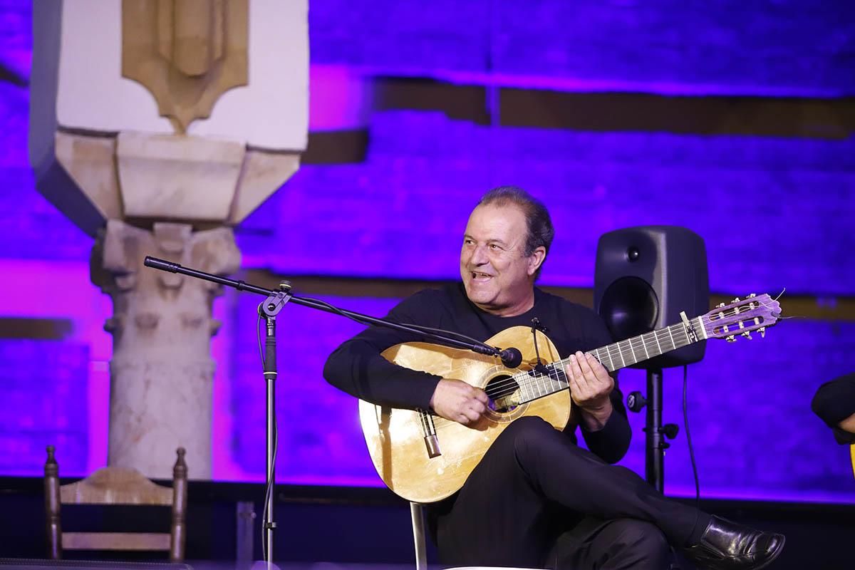 Gerardo Núñez en el Patio de los Naranjos