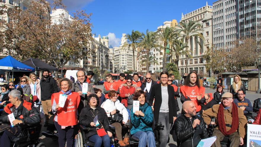 Un momento de la presentación de la guía de Turismo Accesible