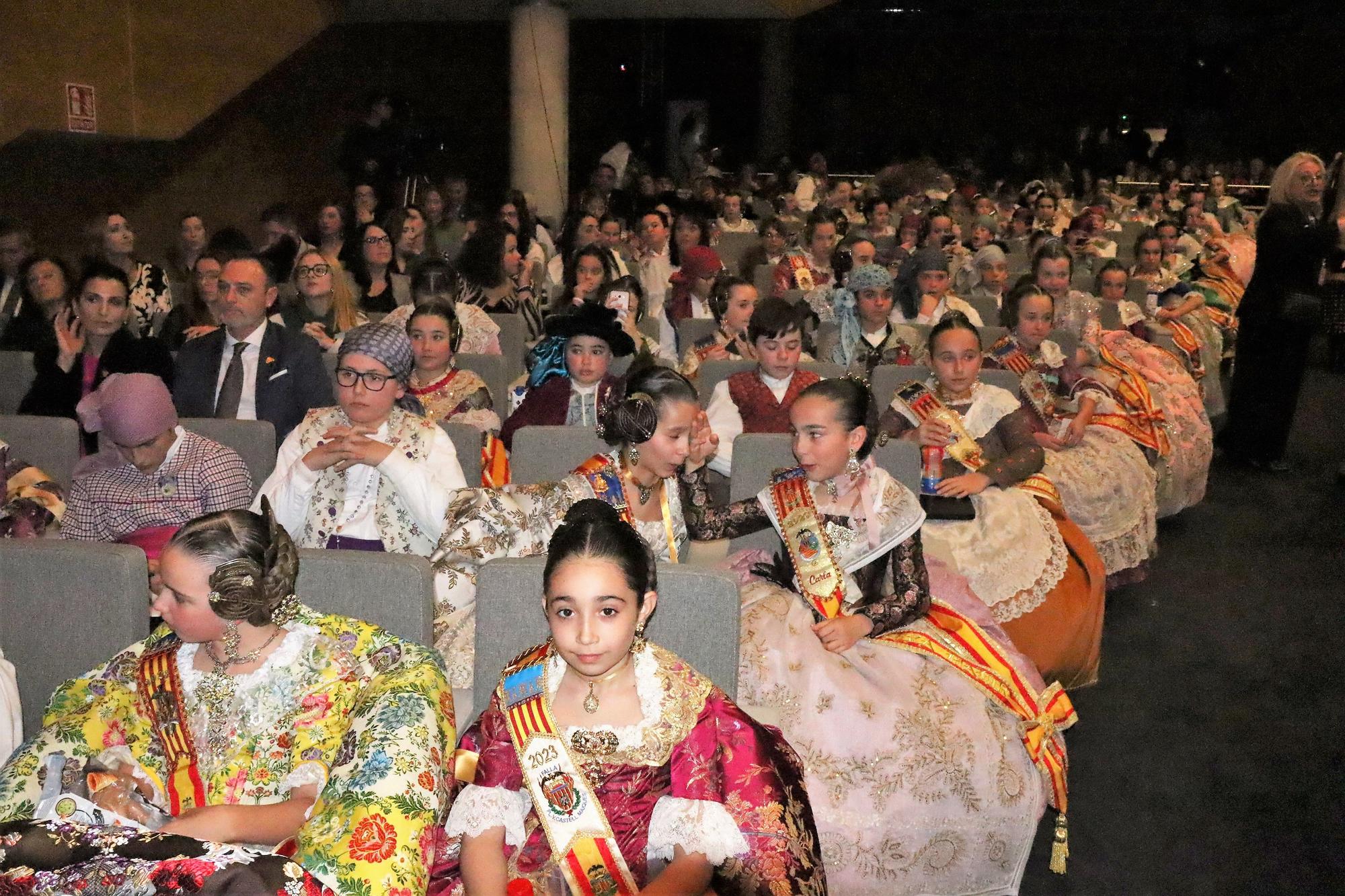 La "alfombra roja infantil" en la Exaltación de las Fallas 2023