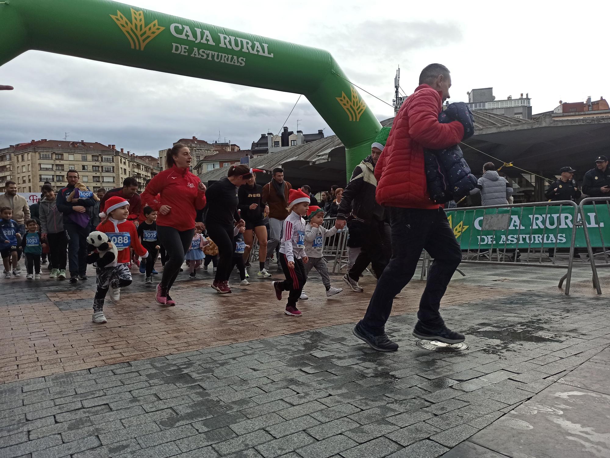 Casi 1.500 participantes disputan la carrera de Fin de Año de Pola de Siero