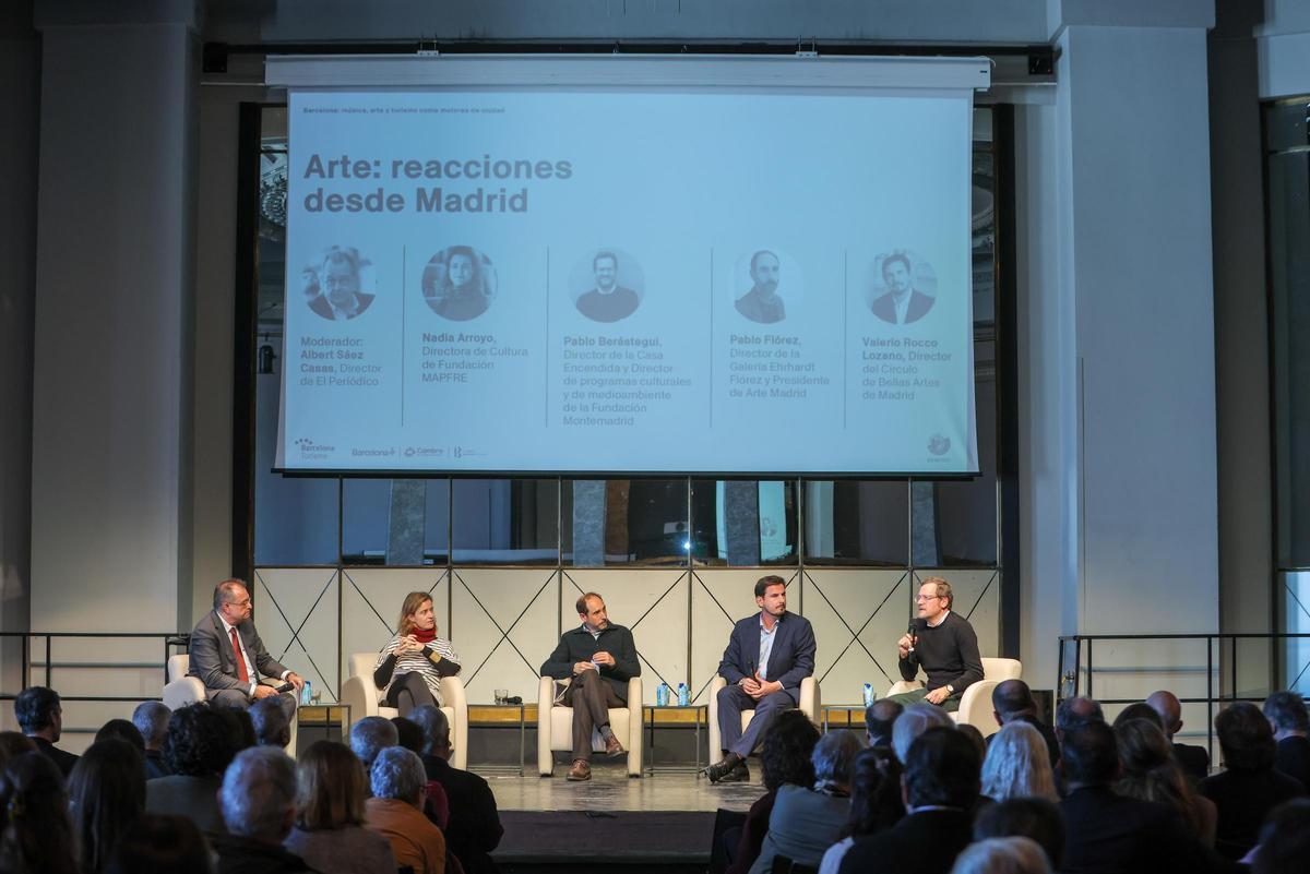 Turisme de Barcelona y el Círculo de Bellas Artes han organizado un encuentro con los principales representantes de la cultura.