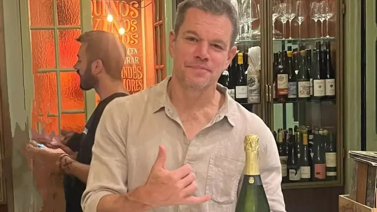 El bar de Barcelona que ha enamorado a Matt Damon