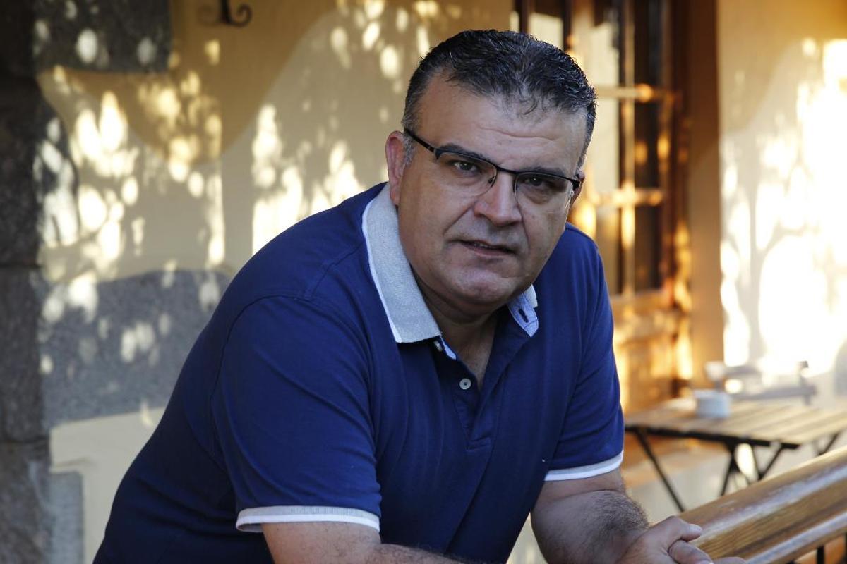 Alberto Alejandro Benítez, presidente de la Federación de Agrupaciones Folclóricas de Gran Canaria