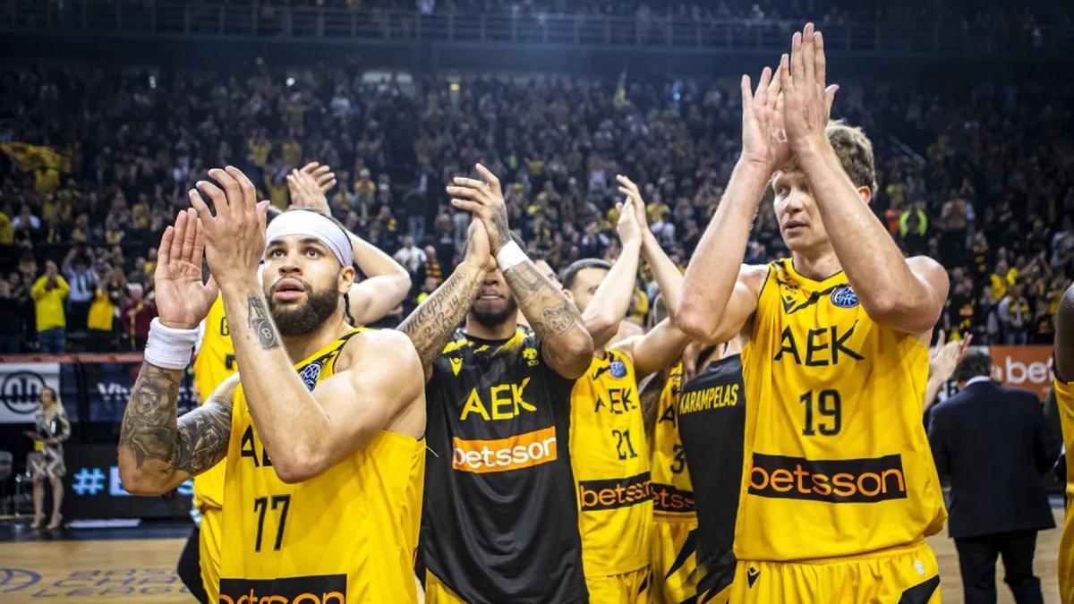 Hunter Hale y el excajista Mindaugas Kuzminskas son dos de los peligros del AEK.
