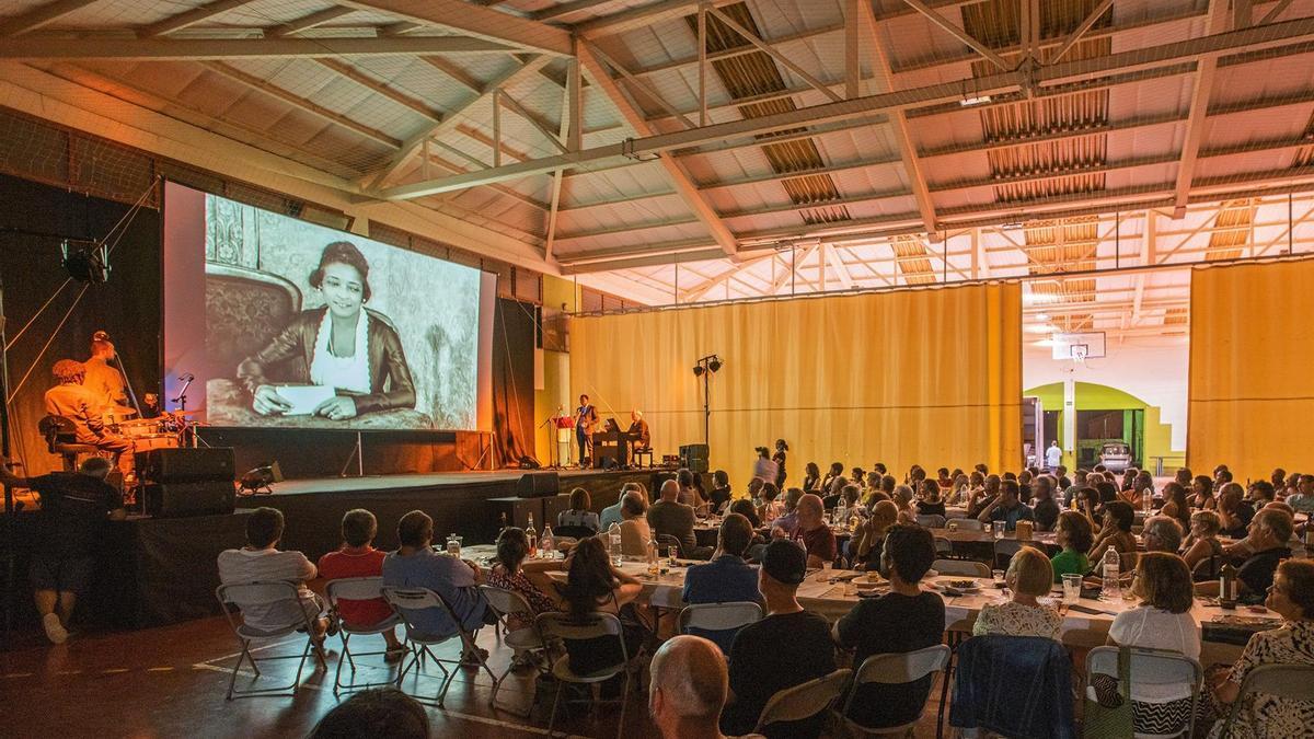 Una imagen de la pasada edición de las Jornadas de Cine Mudo de Uncastillo.