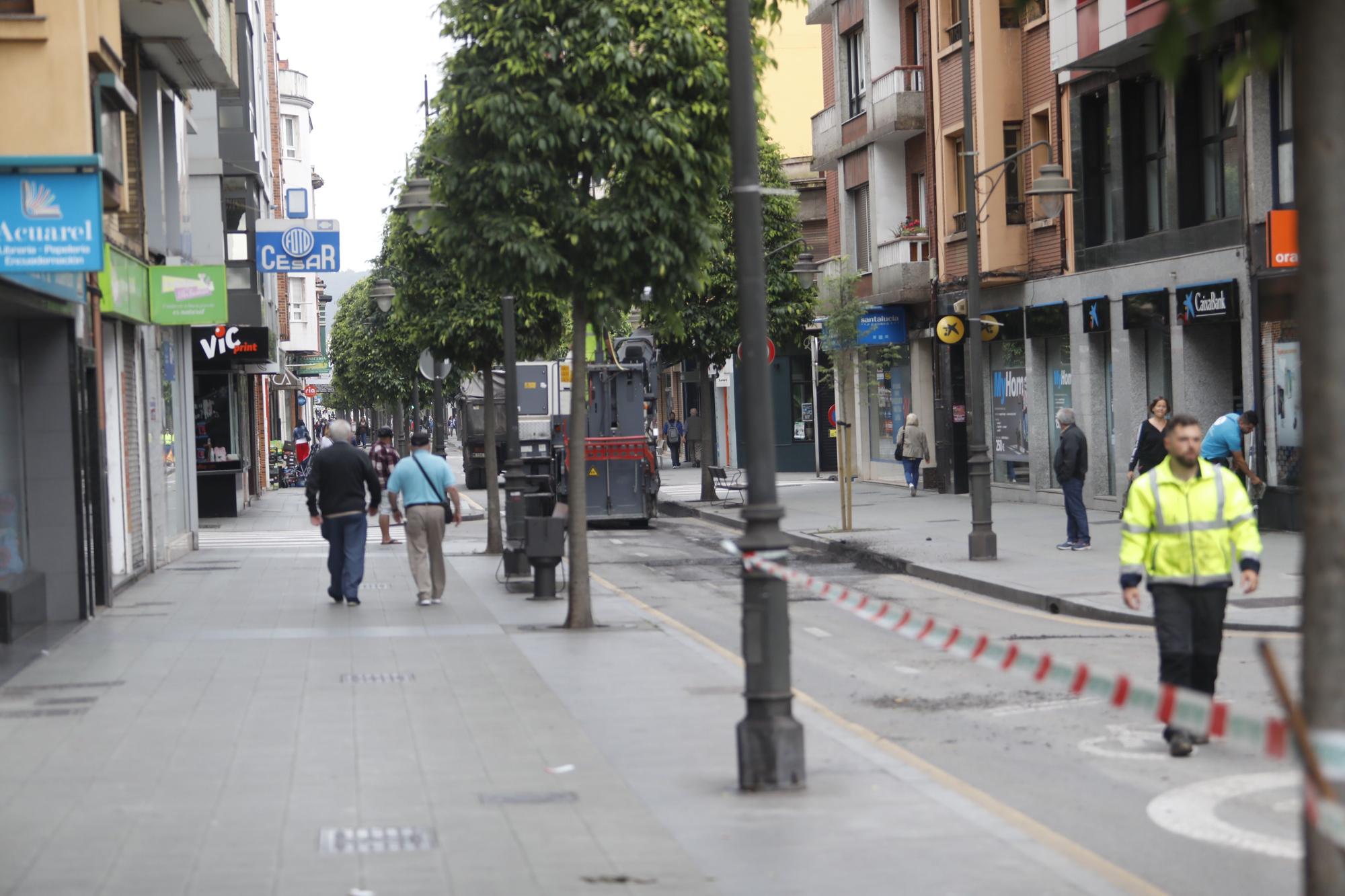 EN IMÁGENES: Cortes de tráfico en la avenida de la Argentina