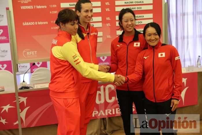 Sorteo de la Fed Cup en Cartagena