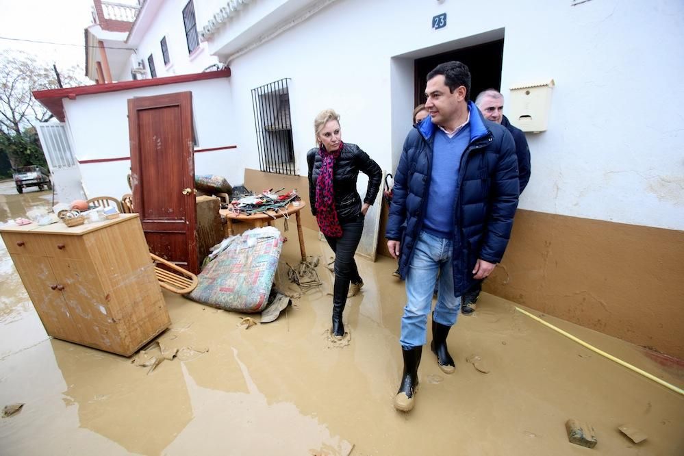 Cártama trata de volver a la normalidad tras el temporal