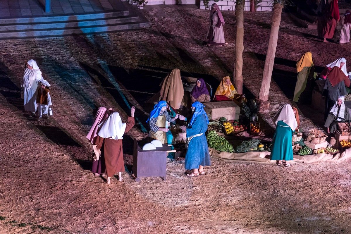 Casa Pastores representó el belén viviente