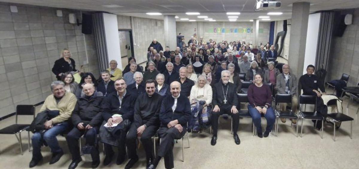 Reunión de la diócesis con la presencia de Luis Marín.