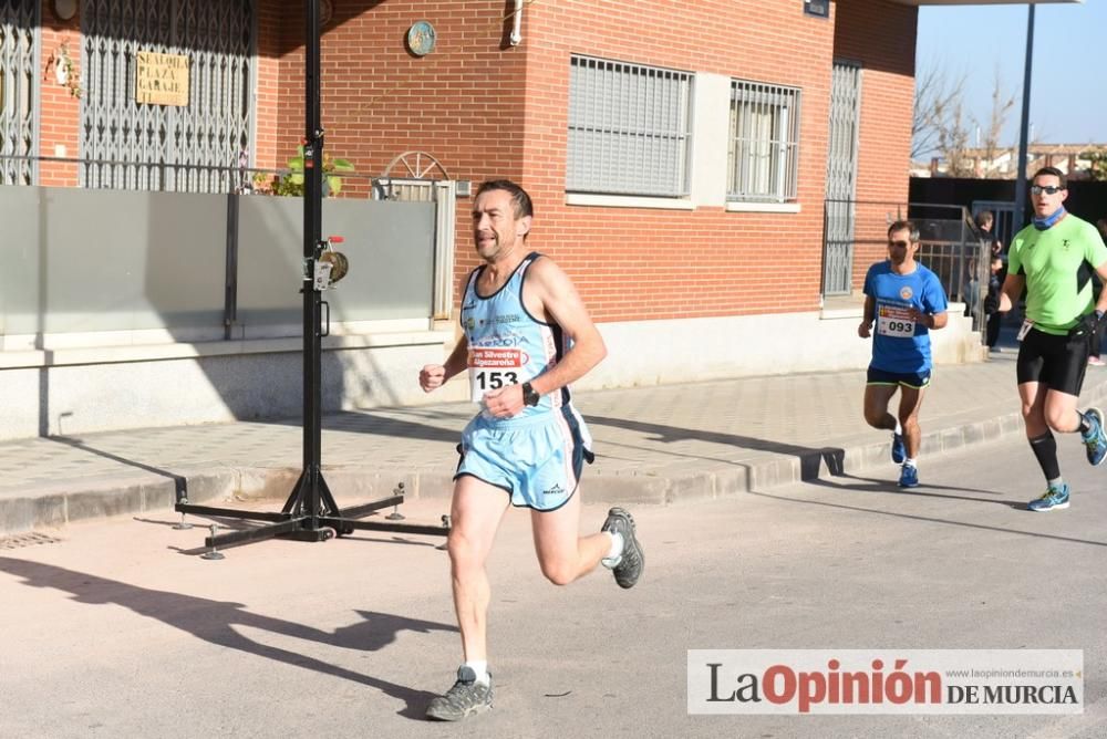 Primera carrera del año en Algezares