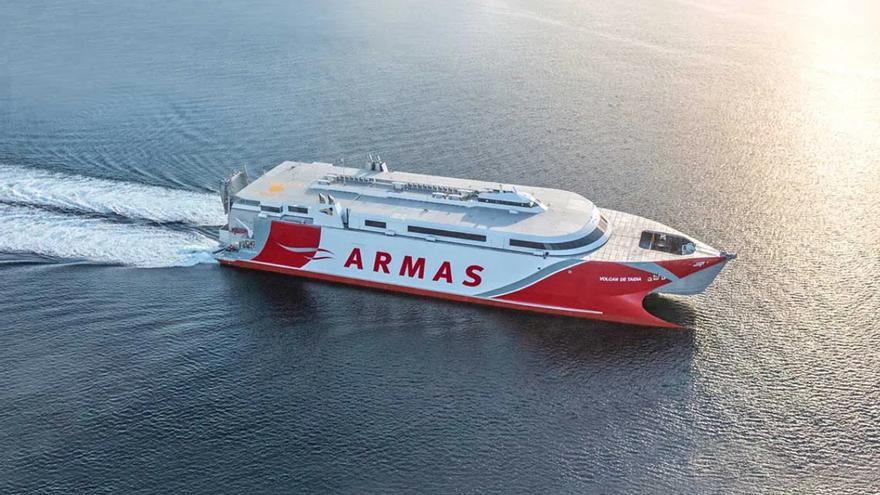 Armas Trasmediterránea refuerza su operativa