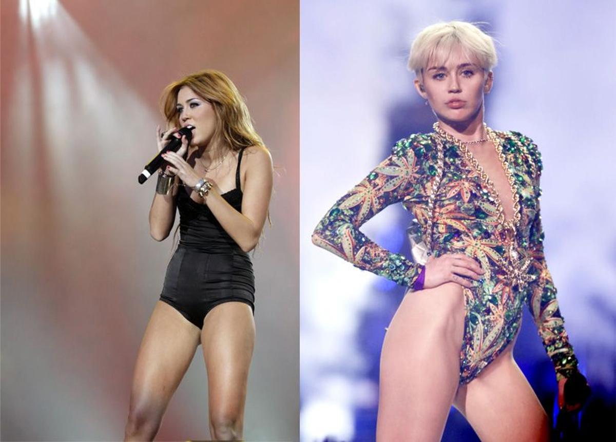 Tendencia rubio platino: Miley Cyrus