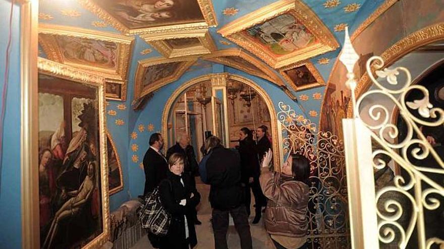 Imagen del interior del Palacio de Sorzano de Tejada en Orihuela.