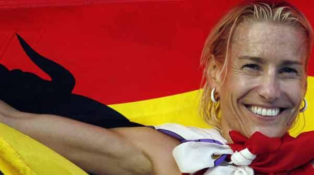 Marta Domínguez, implicada en l’’operació Llebrer’ contra el dopatge en l’atletisme, va abandonar ahir a la nit la comandància de la Guàrdia Civil a Palència.