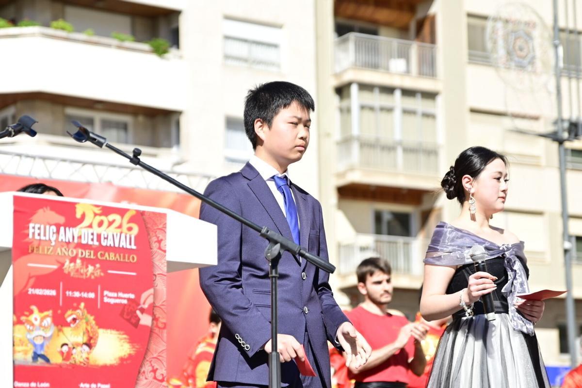 Las imágenes de la celebración del Año Nuevo chino en Castelló.