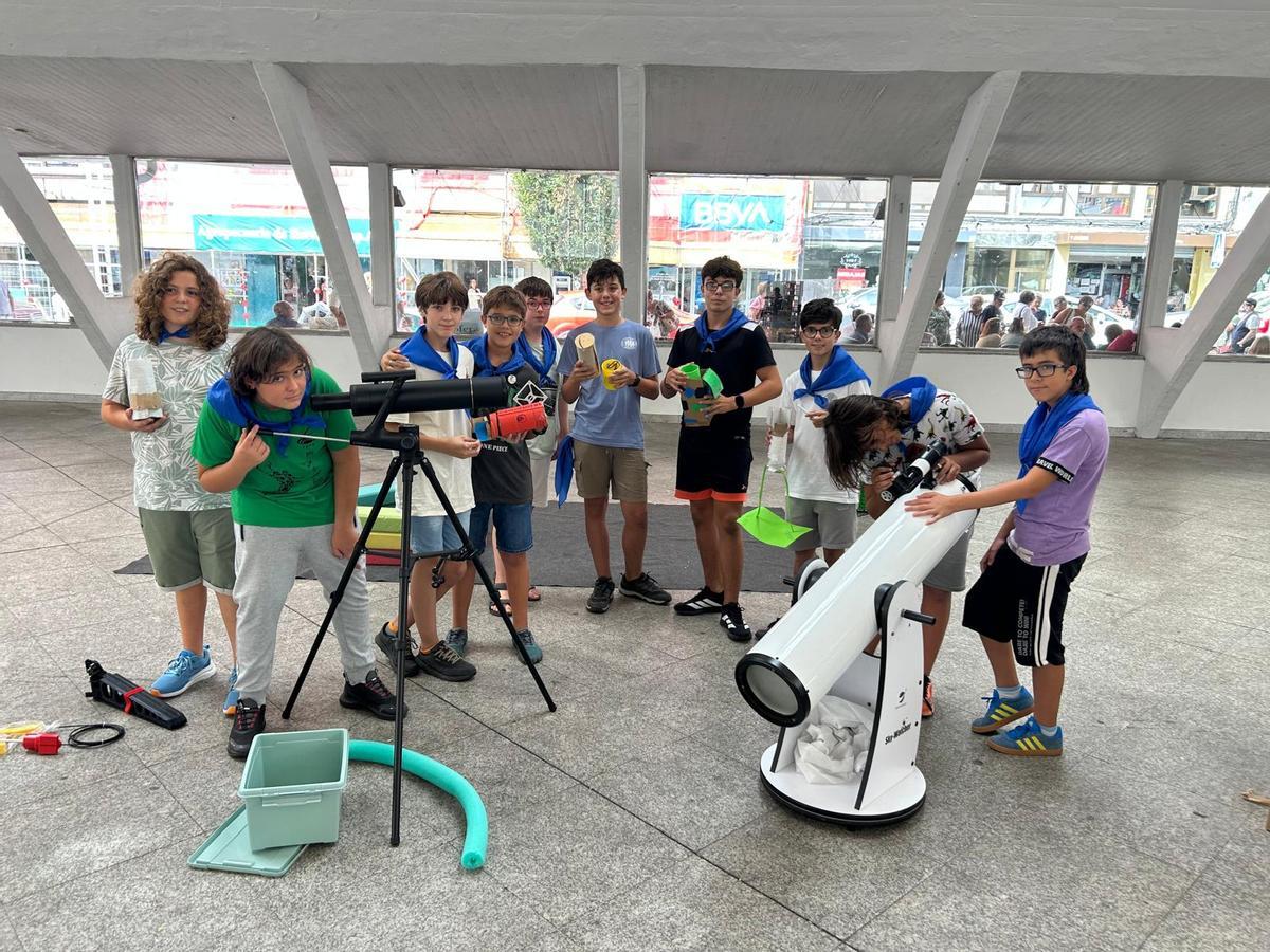 EN IMÁGENES: Campamento tecnológico en Pola de Siero
