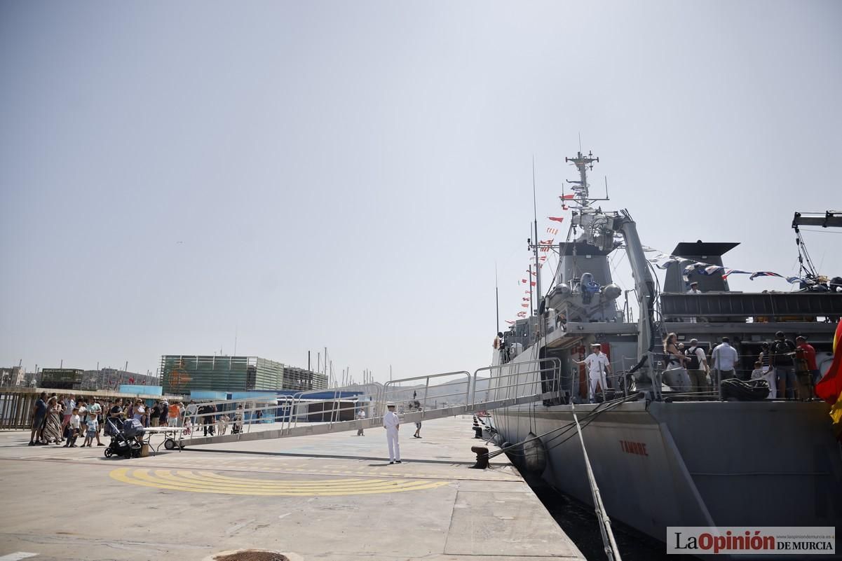Las mejores imágenes del Día de las Fuerzas Armadas en Cartagena
