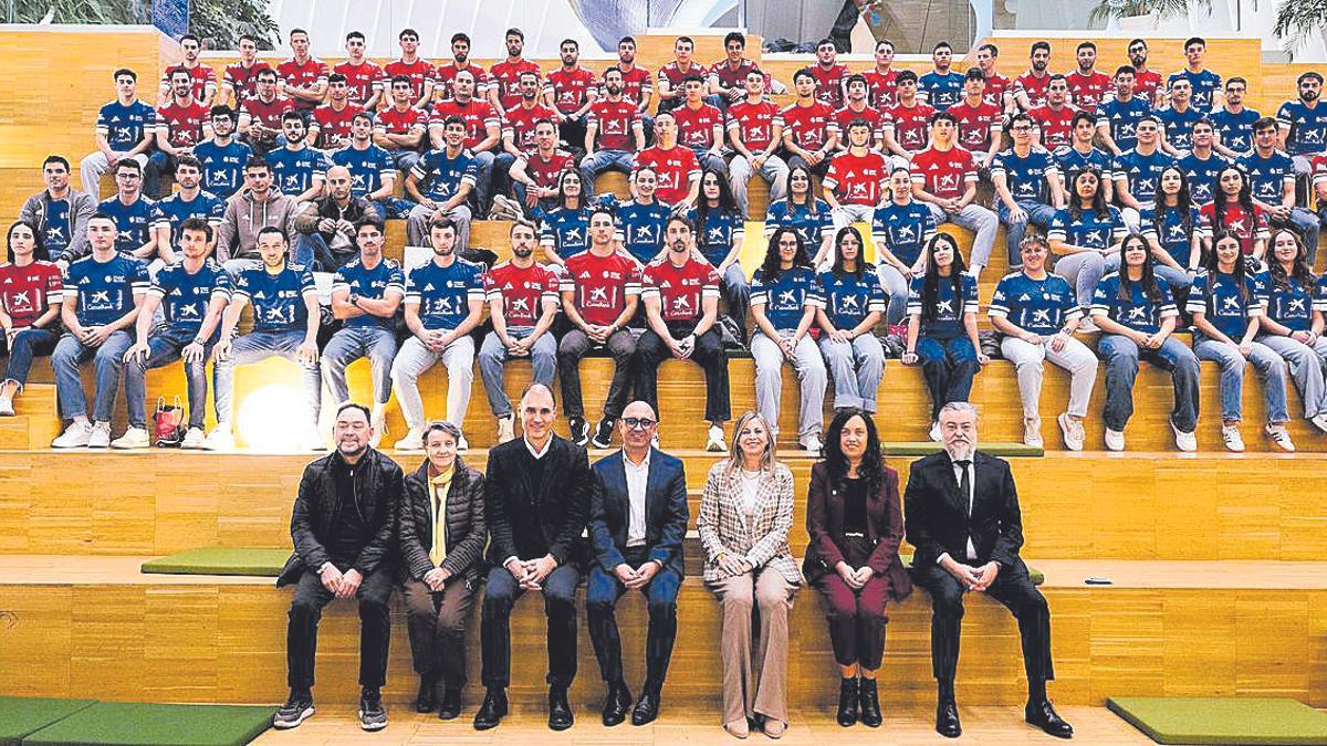 Presentación de las ligas profesionales de Escala i Corda y de Raspall