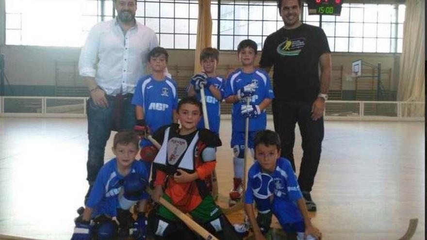 Los más pequeños del Hockey Oleiros entran en la Liga Galega