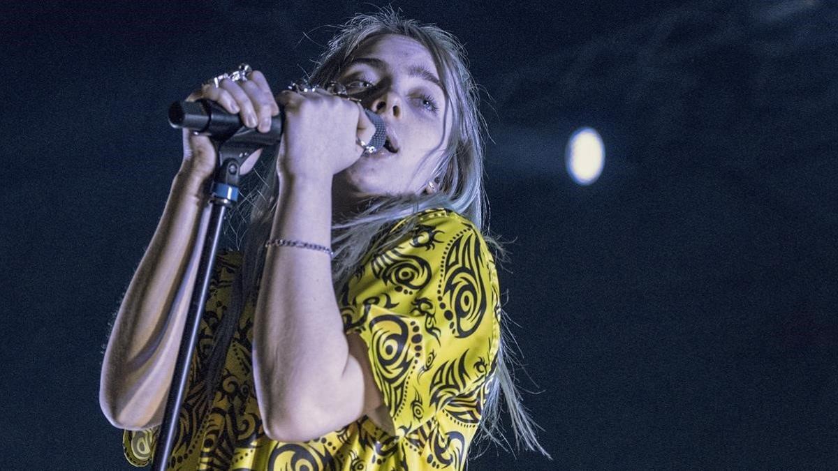 Billie Eilish, el pasado mes de marzo en el Sant Jordi