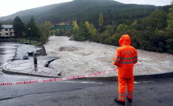 Fotogalería: Lluvias torrenciales en Aragón