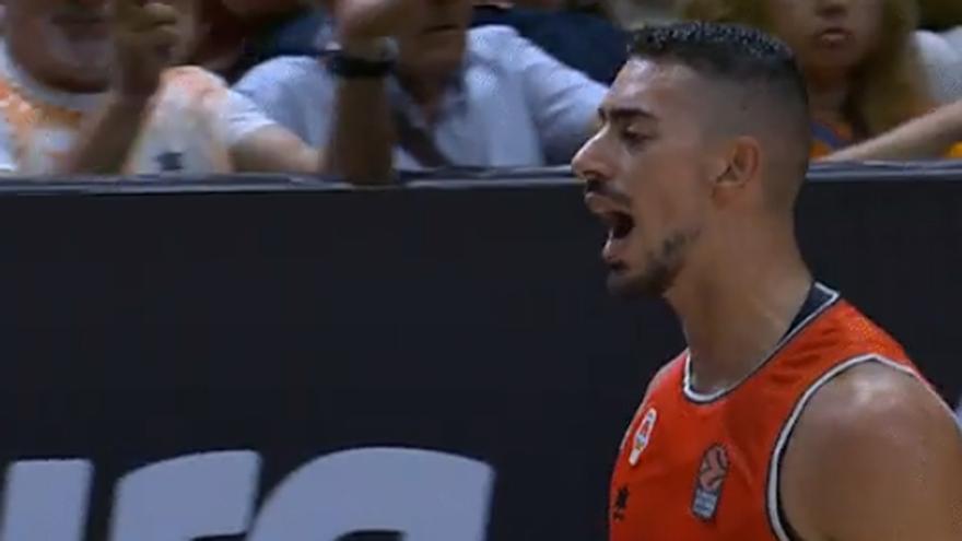 El Valencia Basket vence al Maccabi en Euroliga