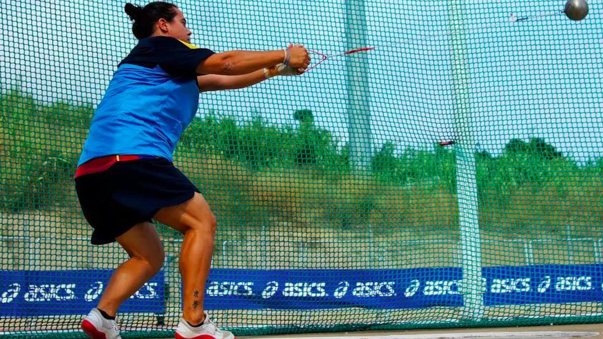 La atleta gavanense Laura Redondo logra el bronce en el Campeonato de España Absoluto