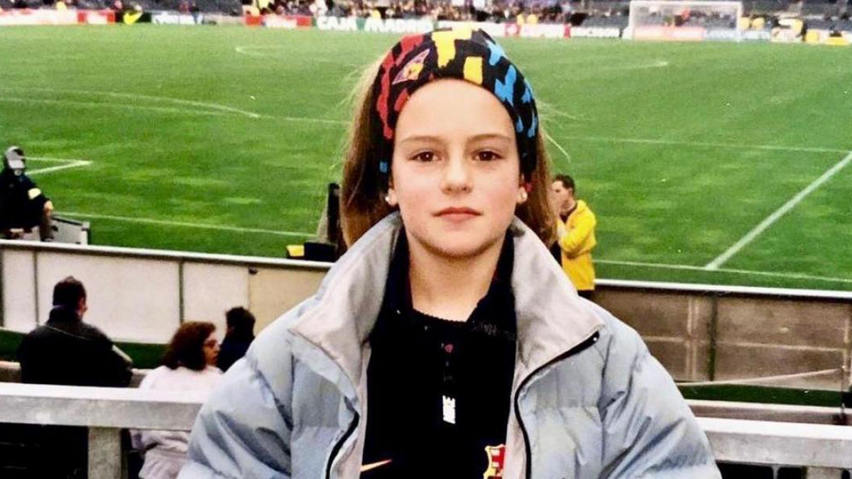 Alexia Putellas en el Camp Nou