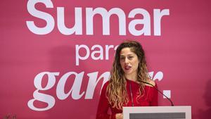 La coordinadora general de Sumar, Lara Hernández.