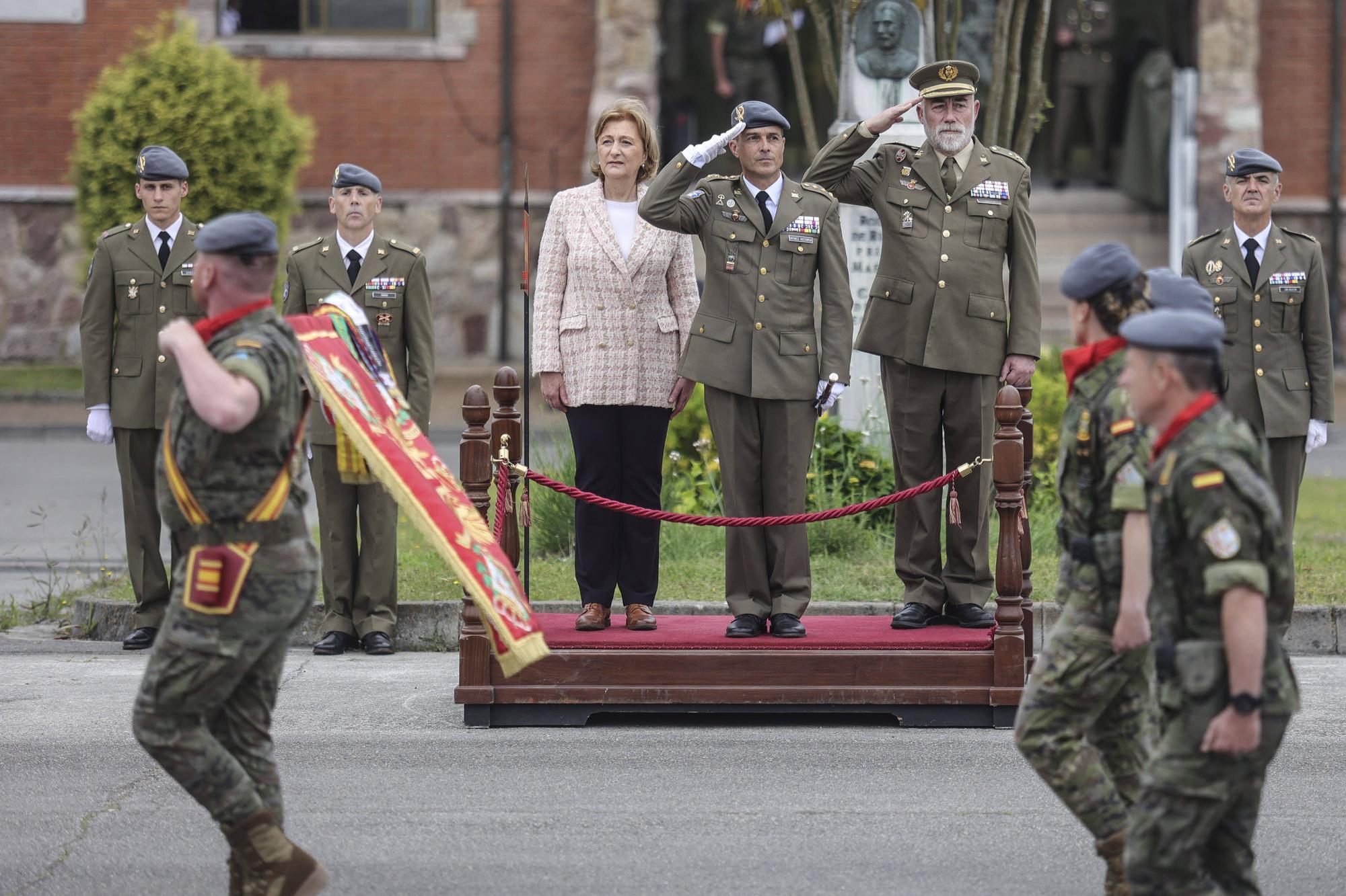 La Brigada de Infantería Ligera Aerotransportada (BRILAT) celebra en Cabo Noval sus 58 años. 