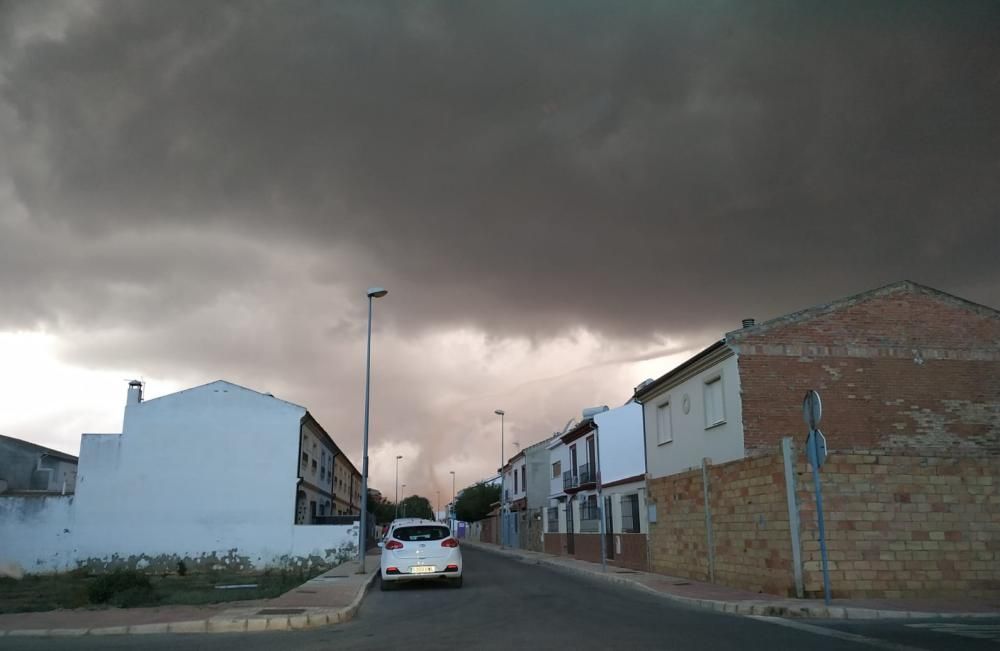 Un tornado atraviesa Campillos