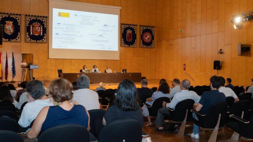 Sesión del Claustro de la UPCT celebrada ayer.  | UPCT