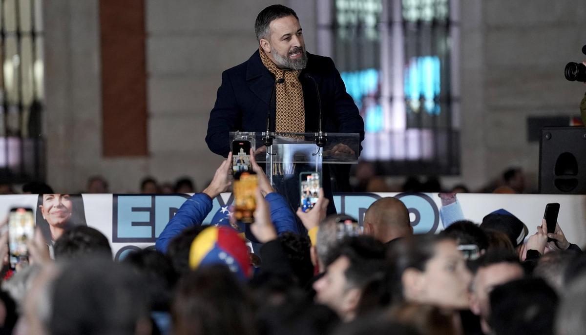 La manifestación convocada en Madrid para apoyar a Edmundo González como presidente electo de Venezuela, en imágenes