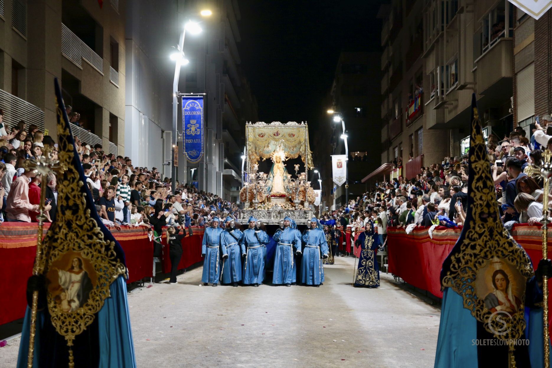 Procesión Viernes de Dolores en Lorca