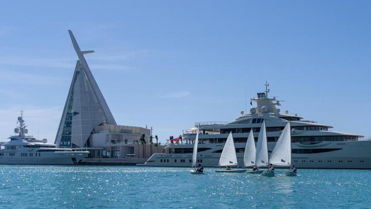 Instalaciones del Jeddah Yacht Club de Aarabia Saudí.