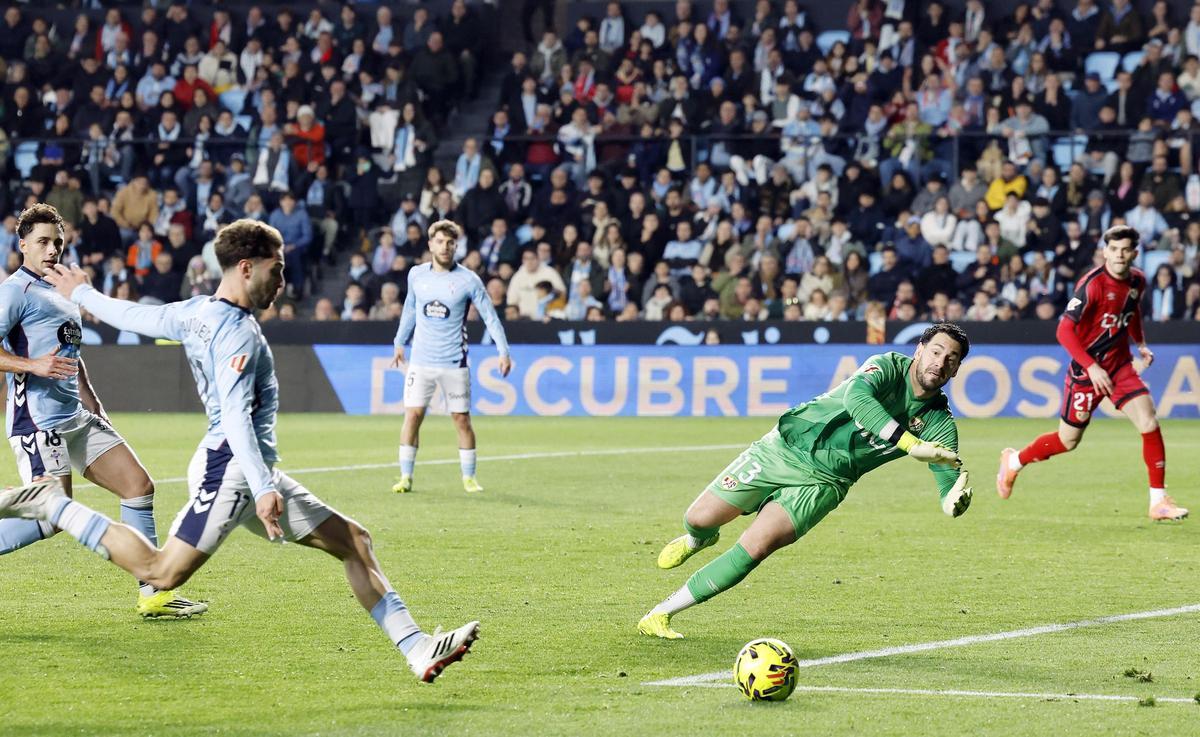 Así fue el partido Celta de Vigo - Rayo Vallecano en imágenes