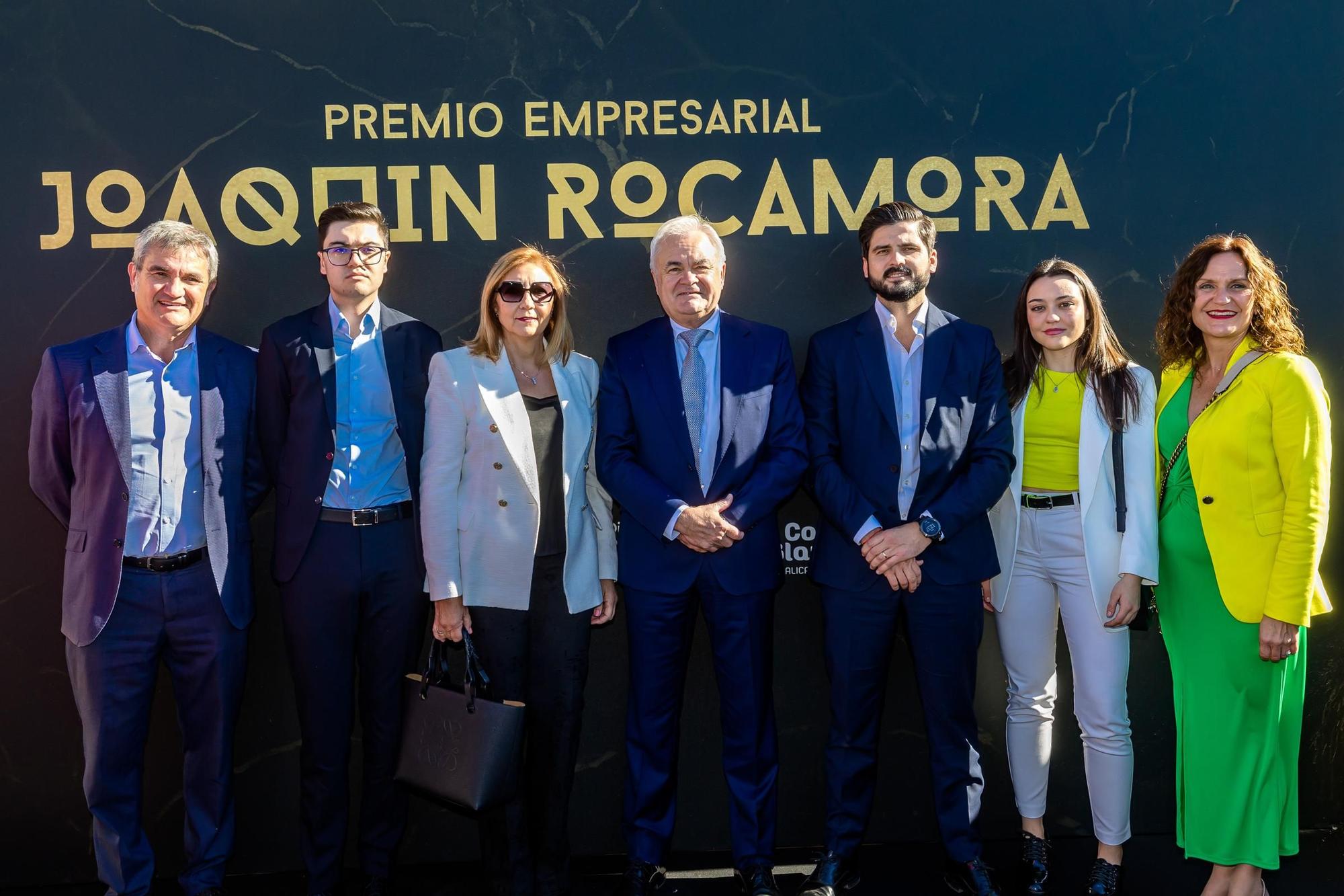 Primera edición del Premio Empresarial Joaquín Rocamora concedido a Jose Juan Fornés