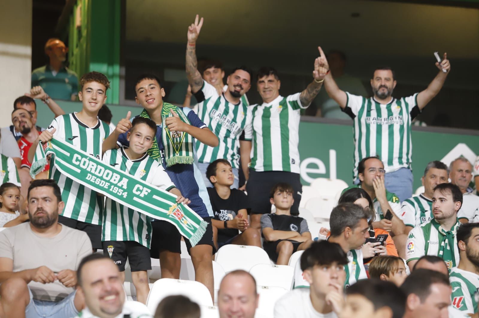 Córdoba CF-Racing de Santander | Las imágenes de la afición en El Arcángel