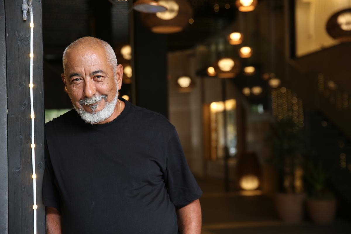 Leonardo Padura, durante su visita a Barcelona. 