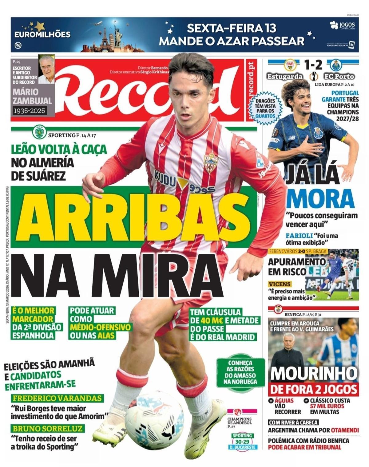 Las portadas de la prensa deportiva de hoy