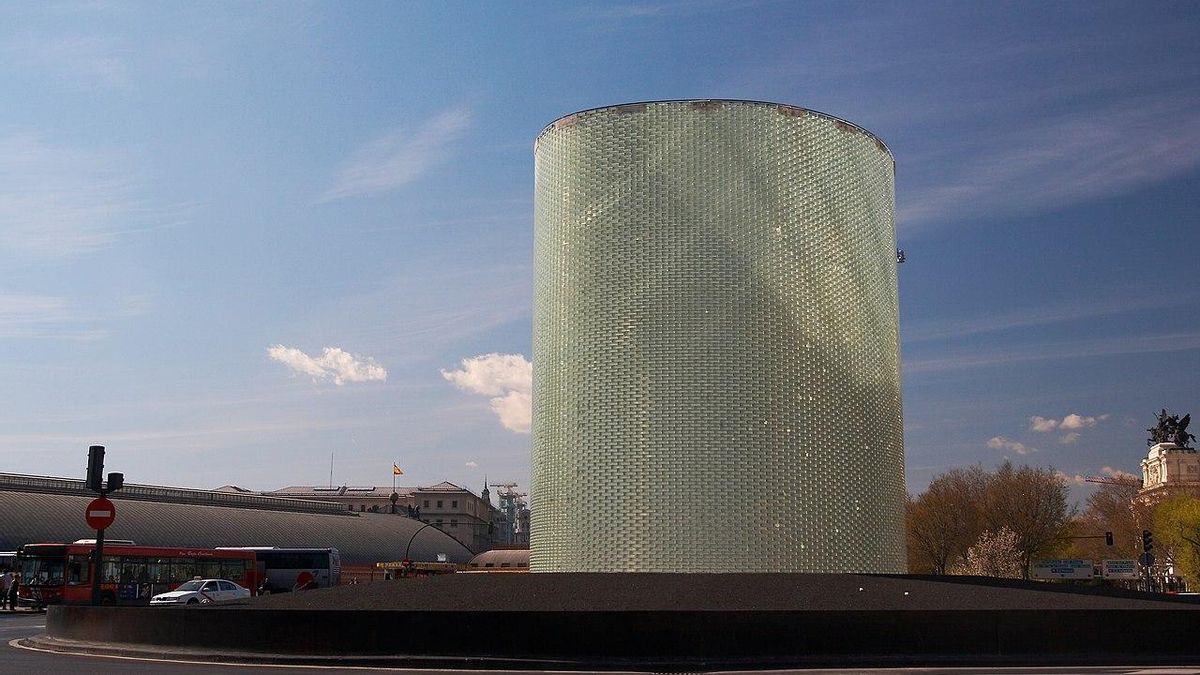 Antiguo monumento a las víctimas del 11M en Atocha.