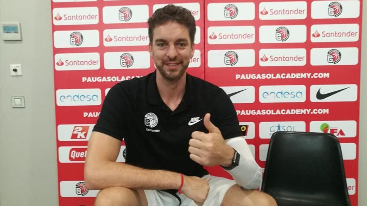Pau Gasol analizó para SPORT diversos aspectos de la actualidad cestista