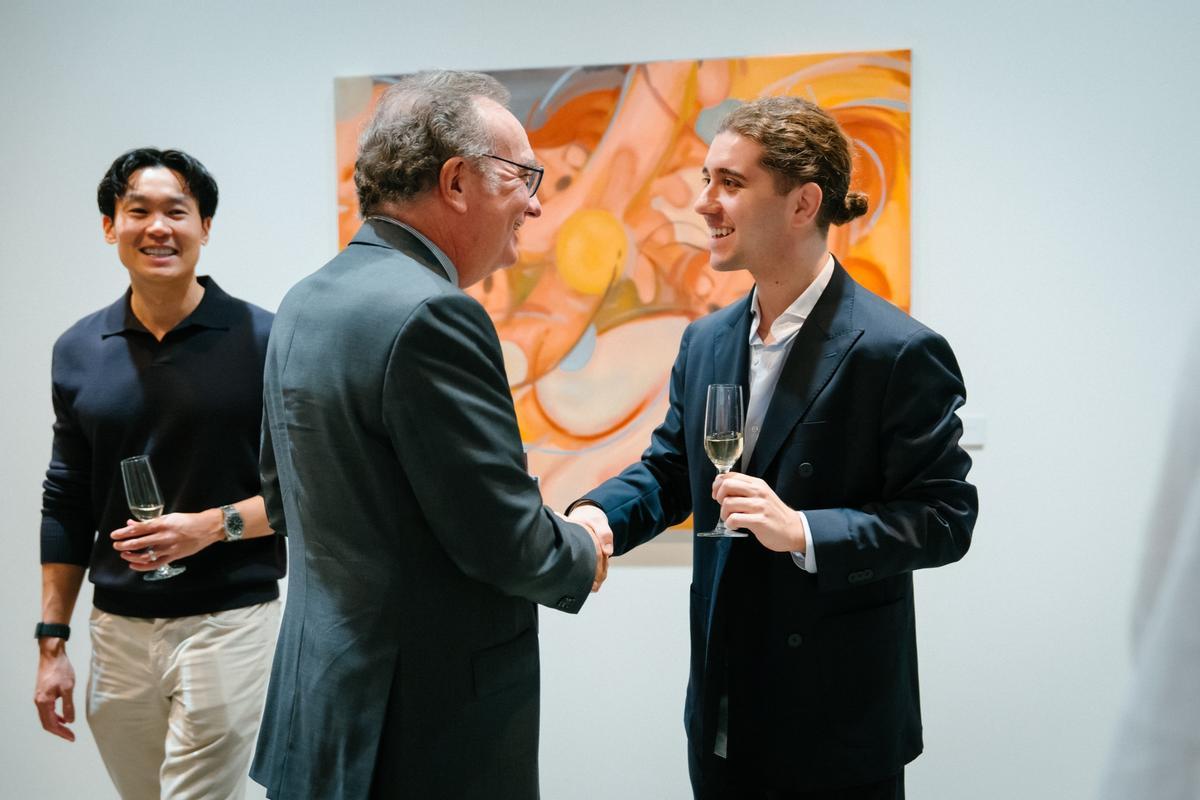 La inauguración en Bangkok de la exposición«States of Alignment», del grovense Pablo Ozo. La inauguración en Bangkok de la exposición«States of Alignment», del grovense Pablo Ozo.