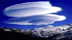 Imagen panorámica de la cordillera de Sierra Nevada, la más alta de la península ibérica