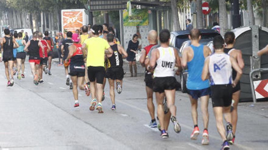 Ocho corredores fueron trasladados al hospital